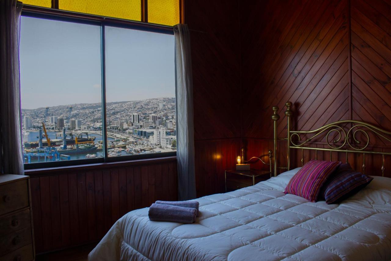 Casa Cuatro Vientos Hotel Valparaiso Luaran gambar
