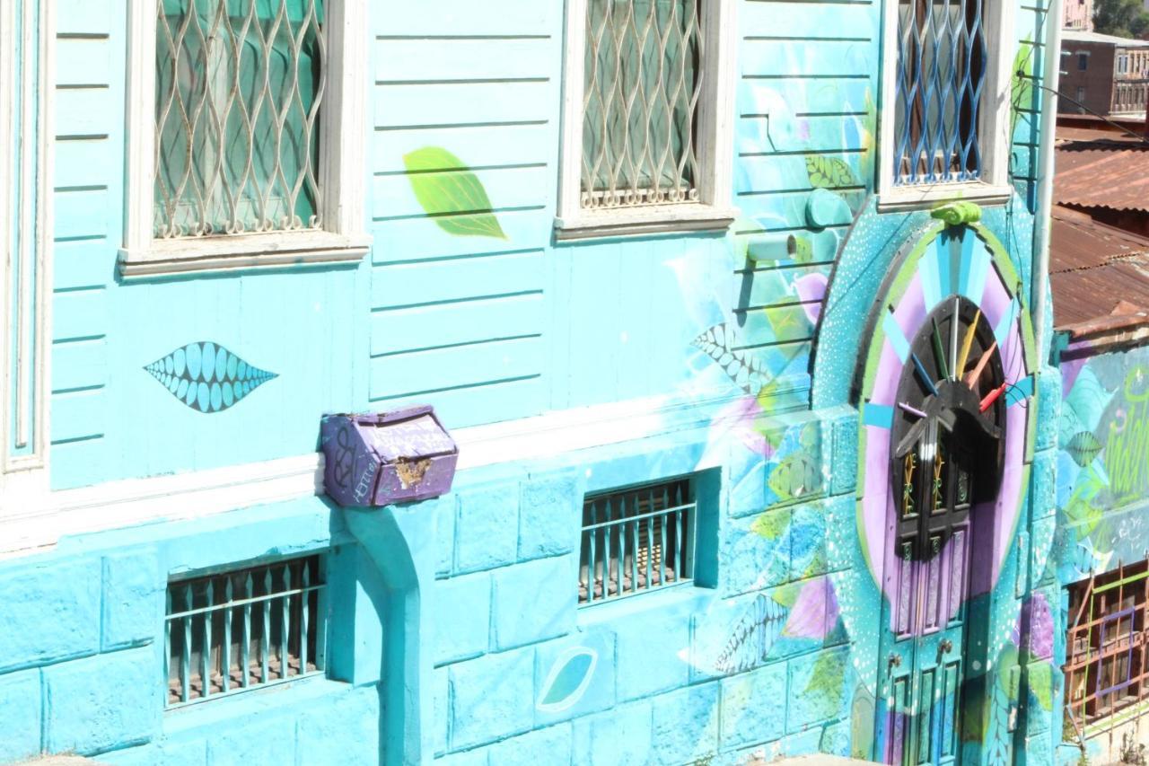 Casa Cuatro Vientos Hotel Valparaiso Luaran gambar