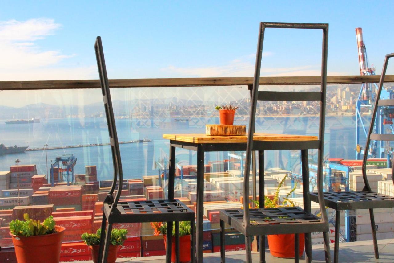 Casa Cuatro Vientos Hotel Valparaiso Luaran gambar